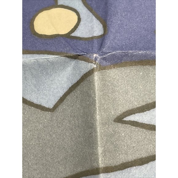 20x30 Inch Blue Fish Coral Wrapping Paper Sheets Set- 2 Papers & 2 Tissue Sheets - Picture 3 of 12